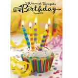 Warmest Thoughts On Your Birthday - Greeting Card