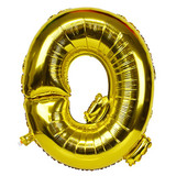 Foil Balloon Alphabet "Q" - Golden