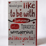 Would You Like To Be With Someone - Greeting Card