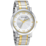 Sonata Grey Dial Analog Watch for Men -(77108BM02)