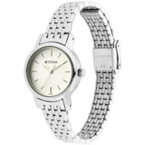 Titan Silver Dial Analog Watch for Women - (2593SM04)