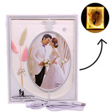 Elegant Couple Photo Frame with Led Lights