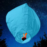 Sky Lantern Hot Air Balloon - Arctic Blue Sky Lantern Hot Air Balloon - Arctic Blue