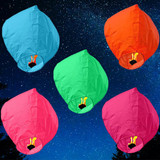 Sky Lantern Hot Air Balloon - Hot Red Sky Lantern Hot Air Balloon - Hot Red