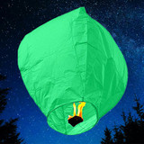Sky Lantern Hot Air Balloon - Light Green Sky Lantern Hot Air Balloon - Light Green