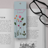 Beautiful Design Bookmark with your lovely Message