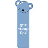 Super Cute Design Bookmark with Your Lovely Message Print