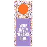 Personalized Wine Tag with Your Lovely Message Print