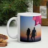 Couple Design Personalized Mug With Your Message Print
