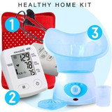 Healthy Home Kit (BP Machine, Face Steamer, Electric Hot Bag)