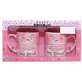 Birthday Gift Twin Coffee Mug Set
