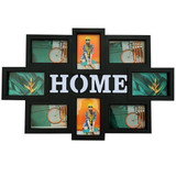 Classic Black Home Decor Collage Photo Frame (8 in 1)