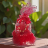 Cute Red Beautiful Basket Message Showpiece