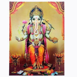Lord Ganesha High Quality Paper 3D Poster