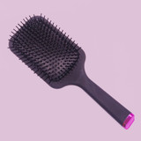 Enzo Professional Wooden Paddle Hair Brush (Pink)