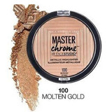 Maybelline Master Chrome Metallic Highlighter- 100 Molten gold Maybelline Master Chrome Metallic Highlighter- 100 Molten gold