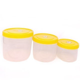3 Pcs/Set SPL Kitchen King Container (Yellow)