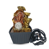 Lord Ganesha Water Fountain With Led Bulb