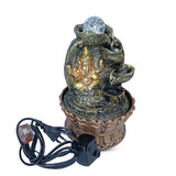Lord Ganesha Indoor Water Fountain With Led Bulb