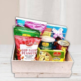 Haldiram's & Bikano Food Combo in a Nepali Paper Box