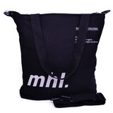 Black Trendy Spacious Tote Bag For Ladies
