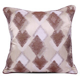 5 Pcs/Set Brown Cotton Cushion with Cover, 16" x 16"