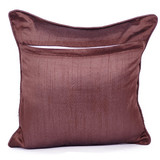 5 Pcs/Set Brown Cotton Cushion with Cover, 16" x 16" 5 Pcs/Set Brown Cotton Cushion with Cover, 16" x 16"