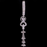 Pure Silver Waist Key Ring Chabi Challa
