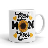 "Best Mom Ever" Printed Ceramic Coffee Mug
