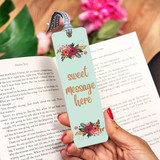 Floral Customise Bookmark