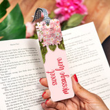 Flower Printed Bookmark