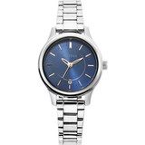 Blue Dial Analog Titan Watch For Women - 2638SM01