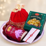 Dry Nuts, Sweets & Rakhi Set
