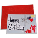 Happy Birthday Printed Celebrations Greeting Card
