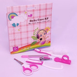Pink New Born Baby Care Kit Gift Set