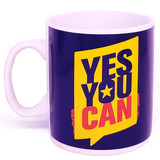 "Yes You Can" Printed Ceramic Jumbo Mug