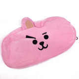 Pink Soft Cartoon Pencil/Cosmetic Purse