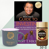Book With Coffee - Best Friendship Day Gift For Friends (Free Bookmark)