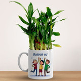 "Friendship Day" Mug With Plant Gift
