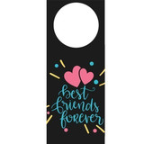 "Best Friend Forever" Printed Wine Tag For Wine Lover