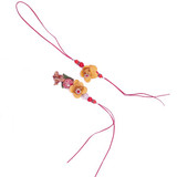 Floral Design Bhaiya Bhabhi Rakhi Thread