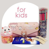 Chocolate, Pencil, Purse, Hairclip & Rubber Jar Gift Set For Baby Girl