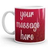 Customized Mug With Your Image & Message Print