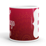 Customized Mug With Your Image & Message Print