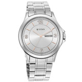 Titan Men Analog Stainless Steel Watch 1870SM01