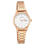 Titan Women Metal Strap Watch 2656WM01