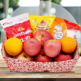 Suji, Sewai, Sabudana & Fruits Hamper Box