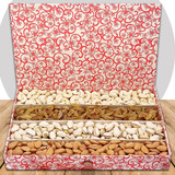 Floral Printed Mixed Dry Nuts Box