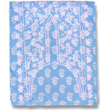 Blue Unstitched Kurtha Suruwal Piece
