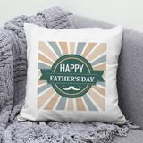 "Happy Father's Day" Printed Cushion For Dad